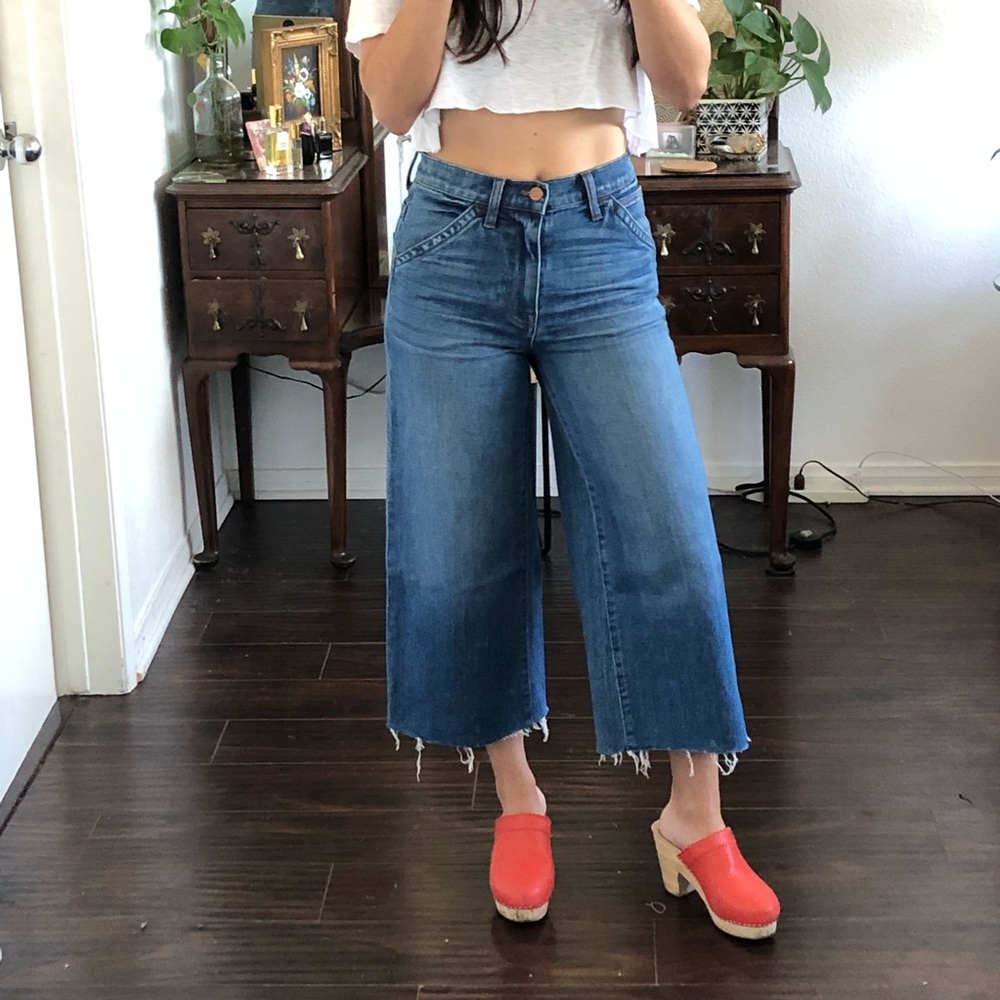 Madewell Wide Leg Crop